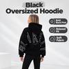 Letter Print Casual Women Long Sleeve Hoodie Loose Pullover Sweatshirt Daily Top