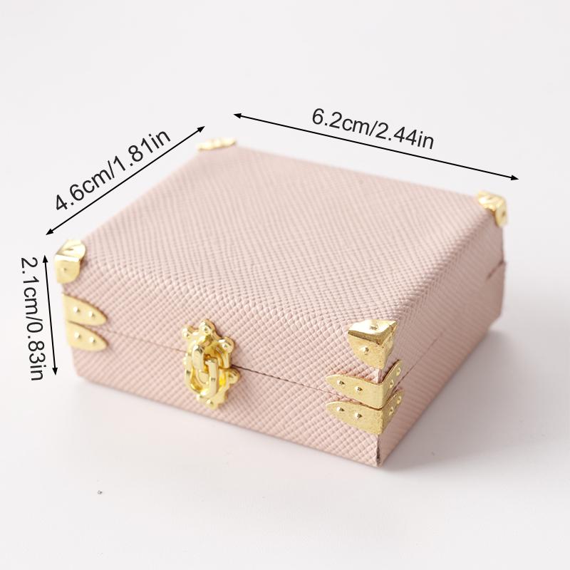 

1:12 кукольных миниатюрных чемоданов, винтажная кожаная багажная коробка, ящик для хранения, модель для дома, декоративная игрушка для кукольного домика, микросцена, декоративная игрушка 62*46mm