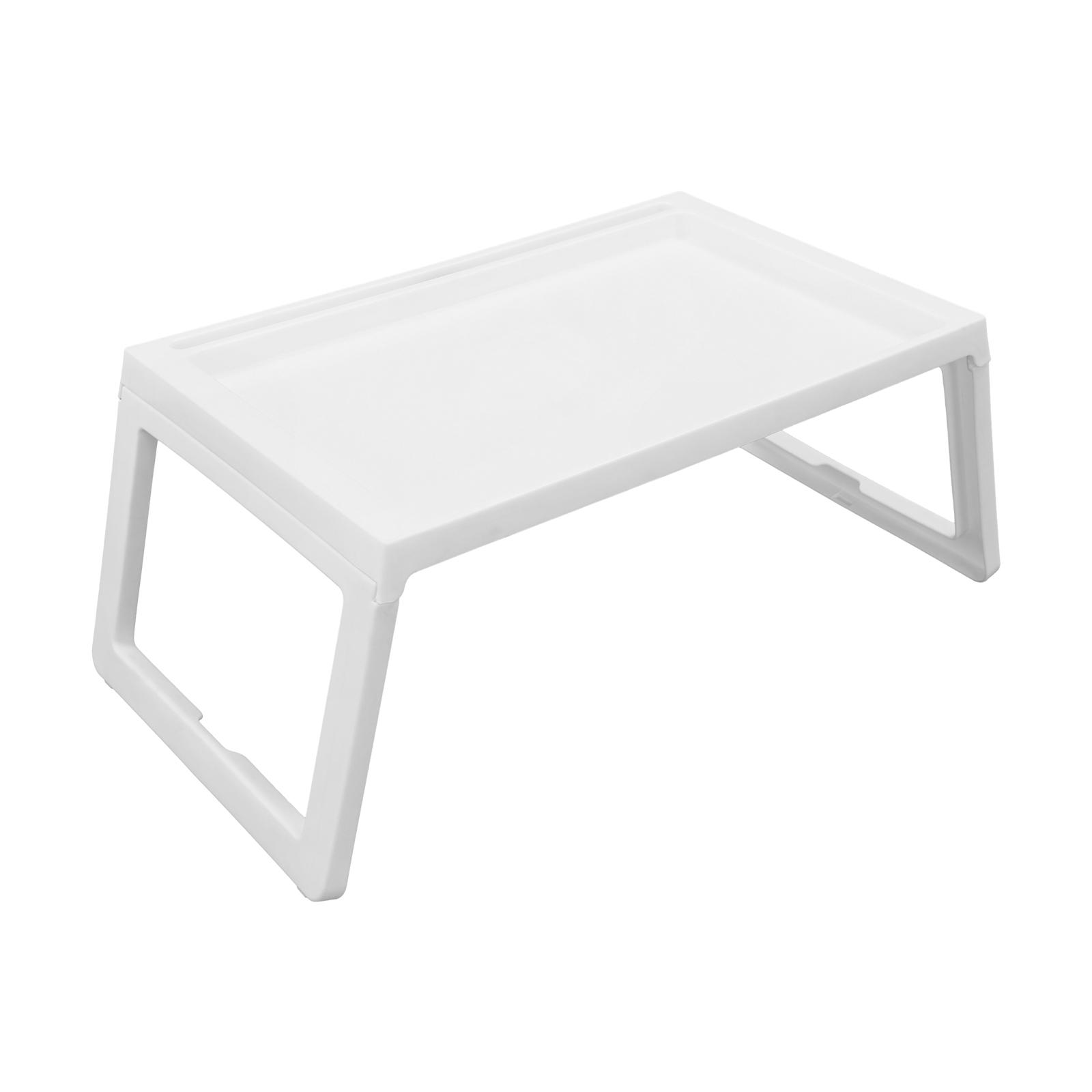 

Настольные подставки для ноутбука, Складной стол для ноутбука, Настольные подставки из 8 частей Устойчивые к истиранию и коррозии Ударопрочный Нескользящий коврик для стола для школ белый