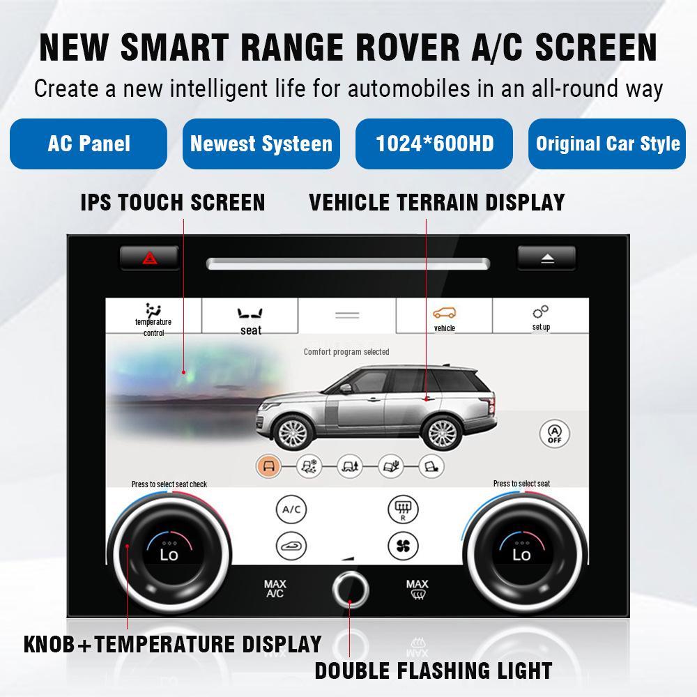 Smart AC Screen for Range Rover Autobiography/Vogue L405 & Sport L494 Center Console
