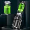 LED High Zoomable Lumens Super Bright Flashlight Tactical Torchlight