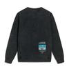 Li Ning Sweatshirt Men's Black Washed AWDUG85-3