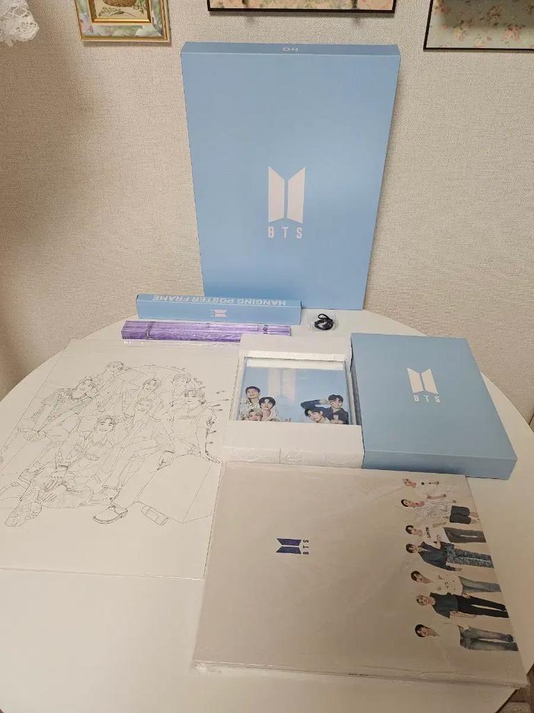 BTS Matchbox #4 MERCH BOX #4 Used