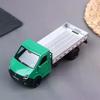 1/36 Skala Legering Tilbage træk Tre-dørs Lastbil, Stilfuldt Design, Kan Transportere Last Drengs Legetøj Trykstøbt Metal Børnelegetøj Transport Lastbil