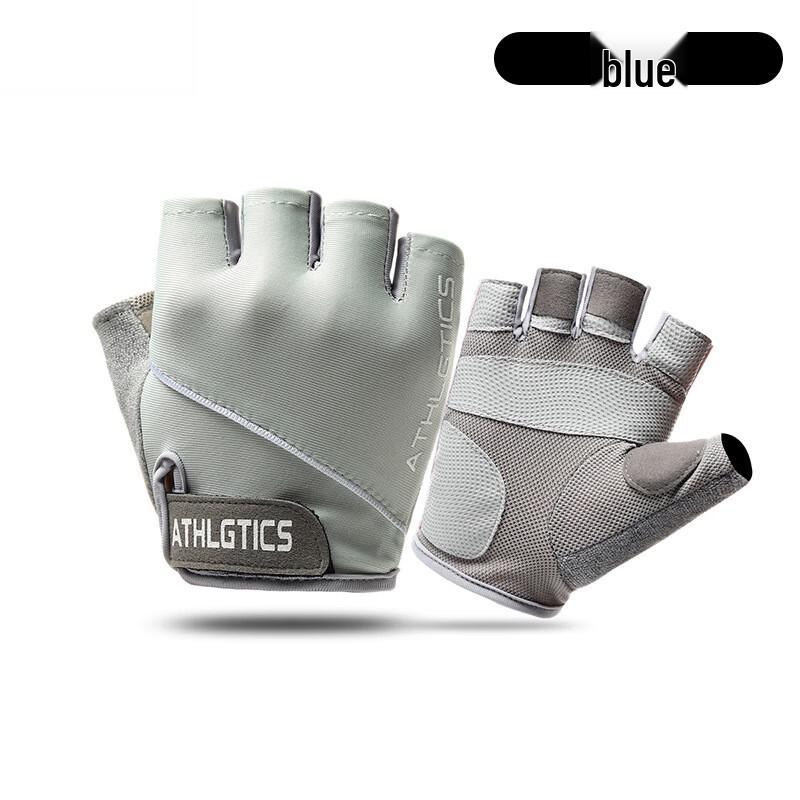 Shengluwei Women's Half-Finger Ice Silk Fitness Gloves