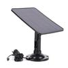 5V 20W Solar Panel Charger Wall Mount Monocrystalline Portable Solar Panel 360 Adjustable Bracket for Doorbell Courtyard Lights