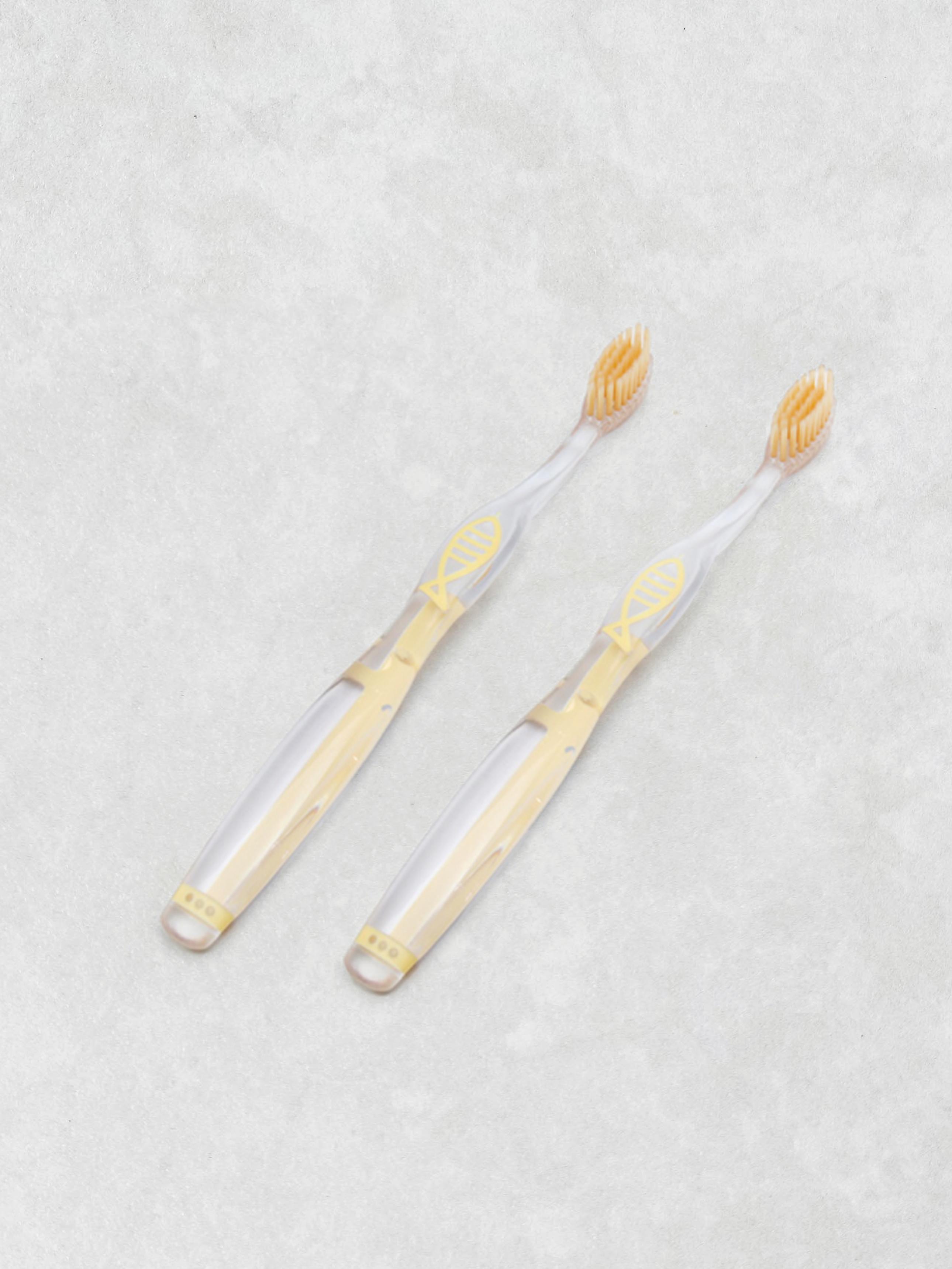 Functional Bristle Toothbrushes for Sensitive Gums (2-Pack) 1ea