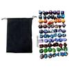 70Pcs Polyhedral Dices MultiSided Acrylic Dices Role Playing Table Game Dices 10 Color Game Dices Easy To Use