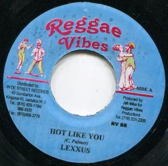 

7-дюймовая пластинка LEXXUS / JAH MASON - Hot Like You / E-Mail RV88 Reggae Vibes 2003 Ямайка Регги, Ска и Даб Б/У