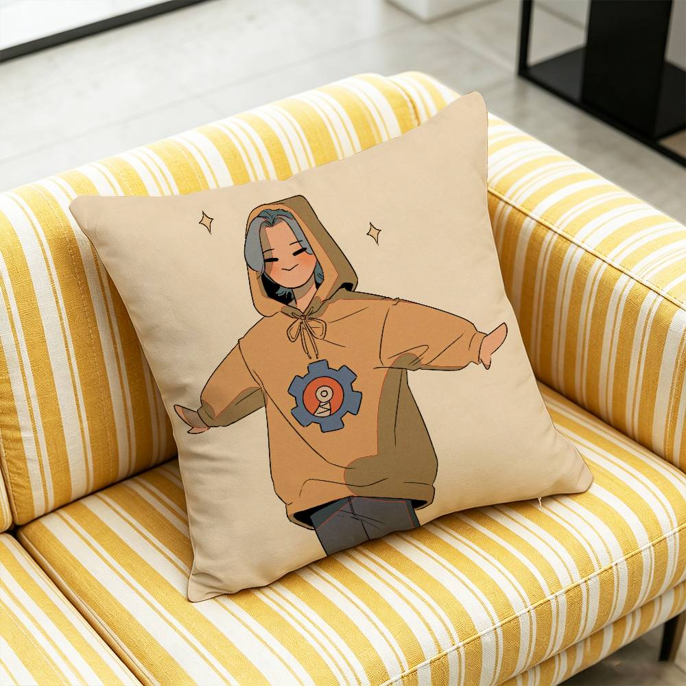 For SK8 The Infinity Reki Langa Snow Throw Pillow Cover Case Custom Decorative Pillowcase Accent Cushion Covers DIY Gift