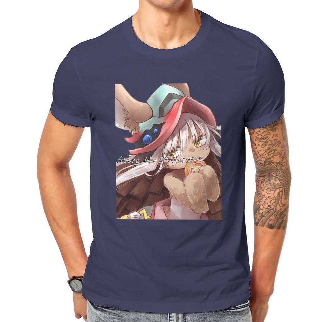 Made In Abyss Japanese Anime Riko Reg Lyza Nanachi Cute T Shirt Classic Punk Summer Oversized Cotton Unisexs Clothing