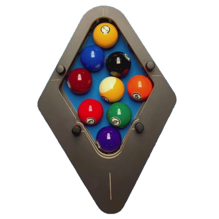 

9-Ball Pro Billiard Rack: Popular Model & Gift Ornament