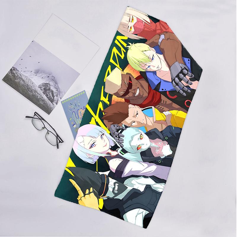 Cyberpunk Fashion Beach Towel: Ideal for Summer Adventures Soft, absorbent and quick drying suitable for swimming and bathing