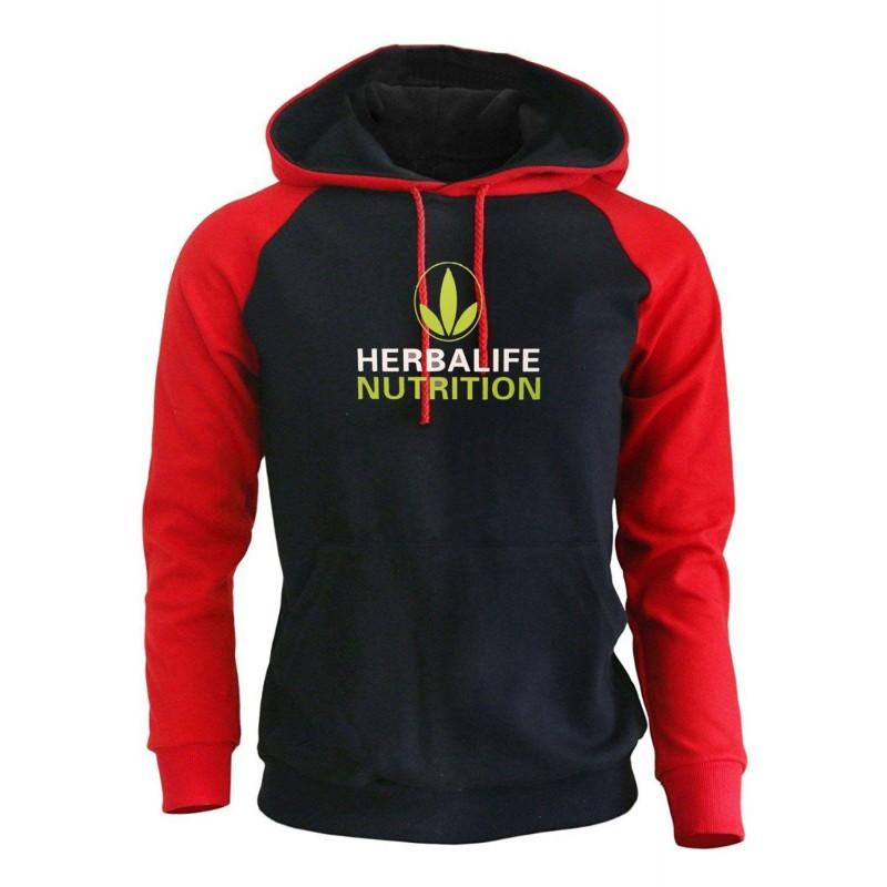 Fleece Hoodie Men Women Raglan Sleeve Oversized Pullover With Kangaroo Pocket Casual Wear