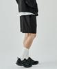 COSTUME O’CLOCK Lightcell Ripstop Elastic Waist Wide Nylon Pants Shorts Black Coospt239Black