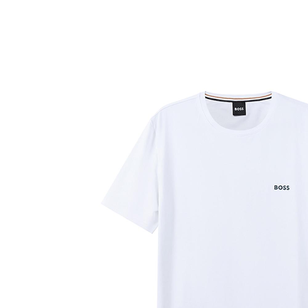Hugo Boss Logo-embroidered Crew Neck T-shirt 50469605-101