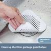 2/5pcs Bathroom Shower Hair Filter Kitchen Sink Plug Sink Filter Bathroom Accessories Floor Drain Silicone Bathroom Accessories