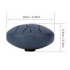 4-inch Mini Ethereal Steel Tongue Drum - 8-tone, Worry-Relief Percussion Instrument for Kids, Portable and Empty Drum Design