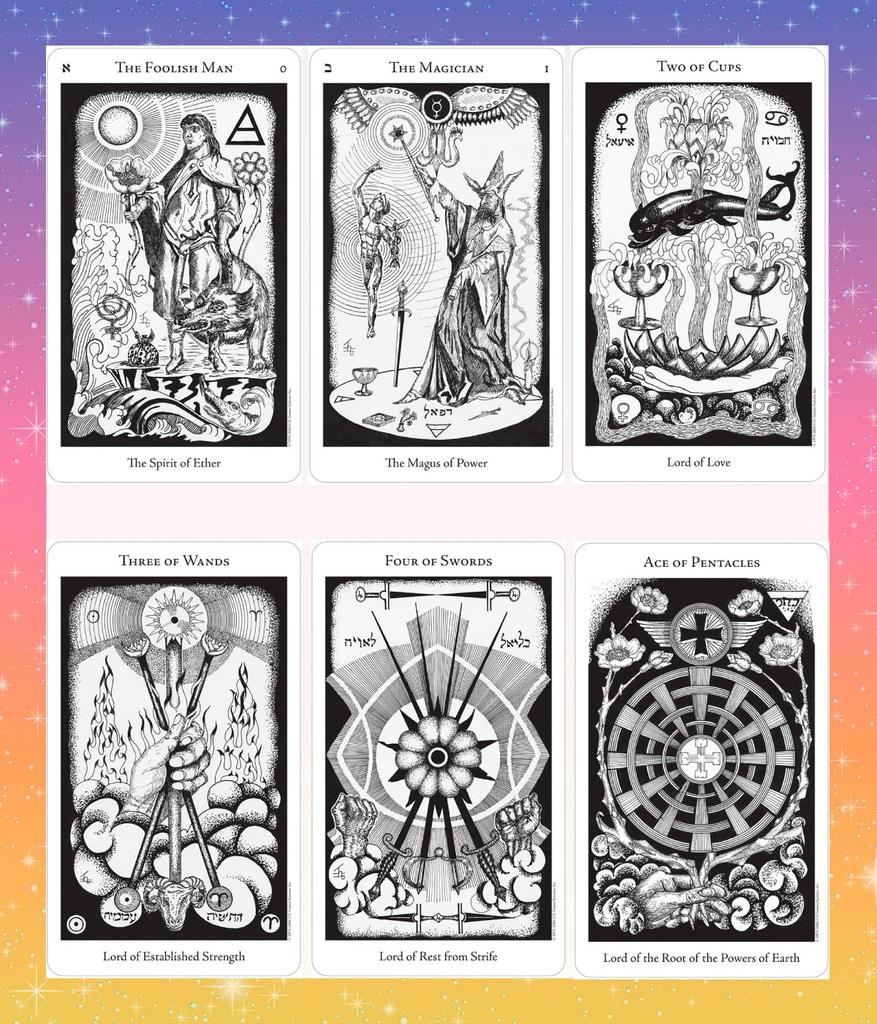 Hermetyczna Talia Tarota dla Początkujących, Zawiera Japoński, Instrukcje, [Autentyczna]