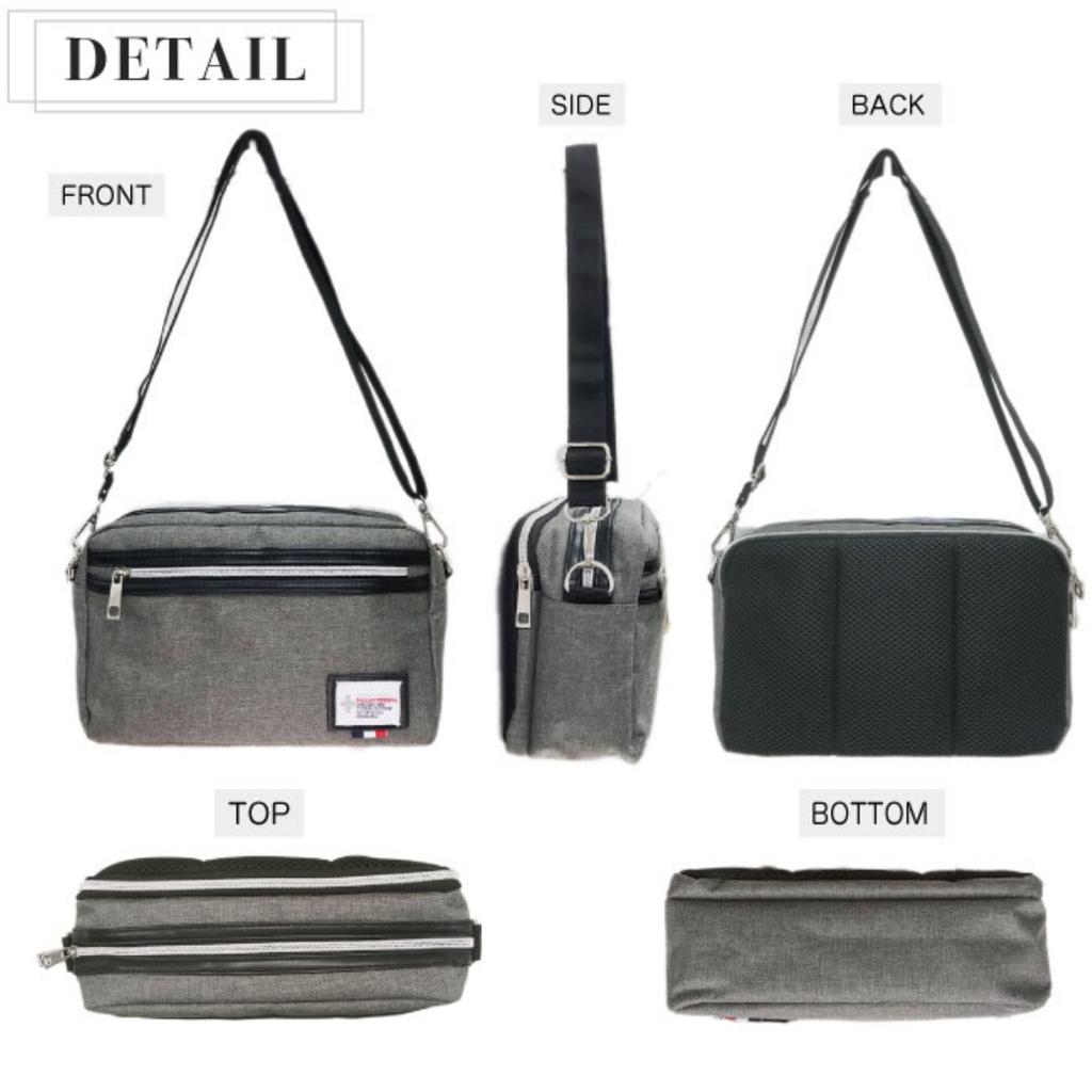 Shoulder crossbody sacoche 7 polycotton and wallet gadget regular bag, bag, style, small, lightweight, pockets, multi-storage, stylish, canvas, men's