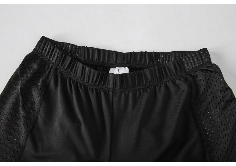 Pantaloncini da ciclismo imbottiti traspiranti da uomo ad alta elasticità