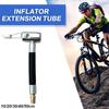 10/20/30/40/60 cm Manguera de Extensión para Inflado de Neumáticos de Coche Adaptador Conector de Tubo de Inflado de Neumáticos de Motocicleta Accesorios Exteriores para Automóvil