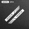 QPM1 2pcs Car Rearview Mirror Stickers Side Stripe DIY Decal For Buick Century Excelle XT Envision Excelle GT Verano LaCrosse Encore