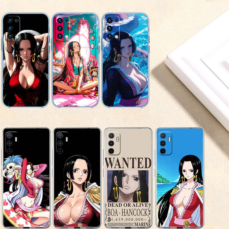 MH111 One Piece Boa Hancock Case for Motorola E7 G6 G7 G8 G9 Plus Power Play G10 G20 G04 E30 E40 E22 E20 E13 E15 G22 G23 G05 G75 G35 G55