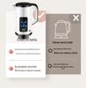 Smart Stainless Steel Electric Kettle with Insulation, Large Capacity, and Silent Boil