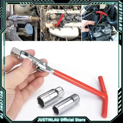 Auto- & Motorrad-Reparaturwerkzeugsatz  Ausbau-Steckschlüssel  16mm (5/8 ") 21 mm (13/16 Zoll) mit T-Griff