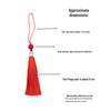 Exquisite Beaded Tassel Hanfu Bookmark & Sachet Pendant