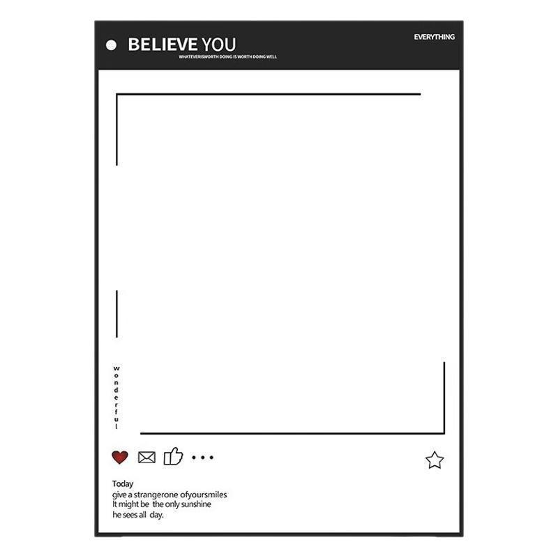 Magnetic Refrigerator Chalkboard/Whiteboard Memo Door Sticker