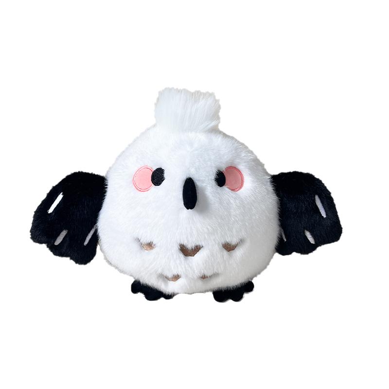 1018cm Flauschige Vogelpuppe Plüschtier Gefüllter Papagei Lila Schwarz Blau Grün Cartoon Tier Plüschtier Heimdeko Geschenk