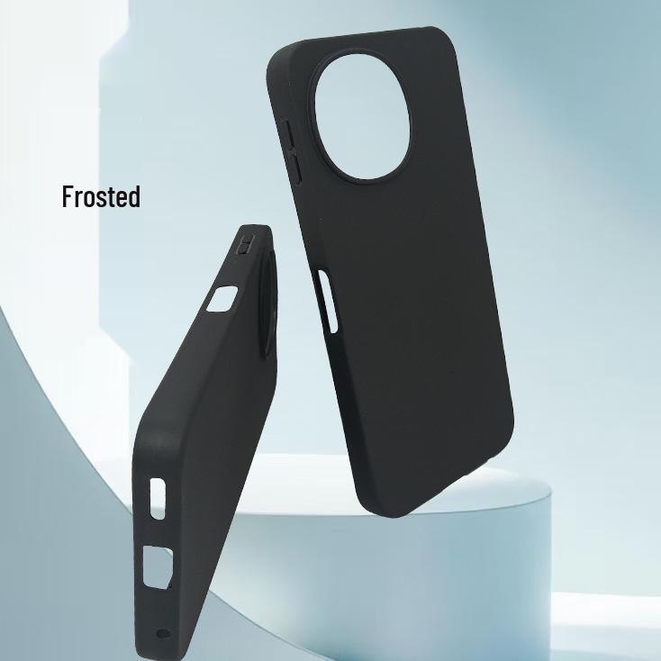 Frosted TPU Mobile Phone Case for Sharp Aouks Sense10 with Glossy Leather Finish