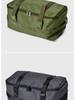 Expandable Outdoor Storage Bag with Luggage Mount, Shoe Pouch, and Sports Pocket