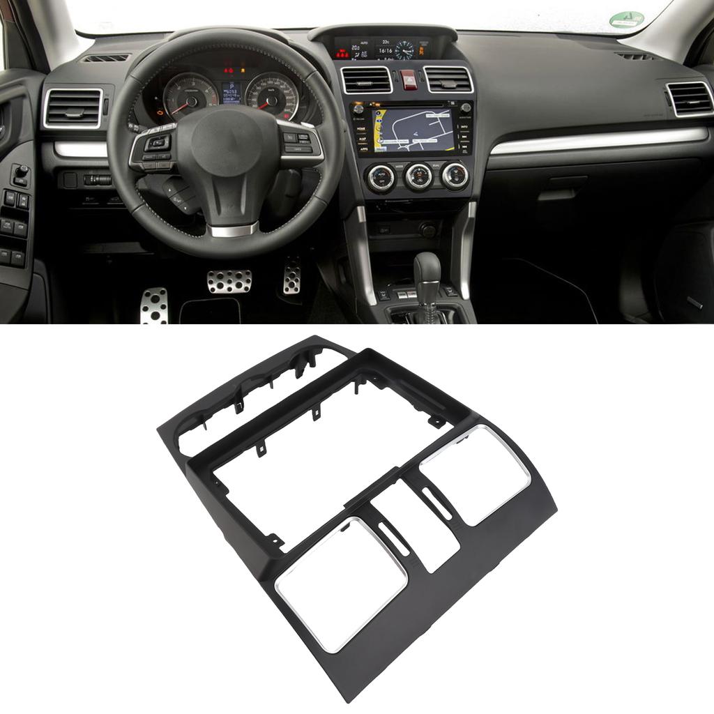 9in Car Radio Stereo Fascia Navigation Panel Frame Replacement for FORESTER 2012‑2015