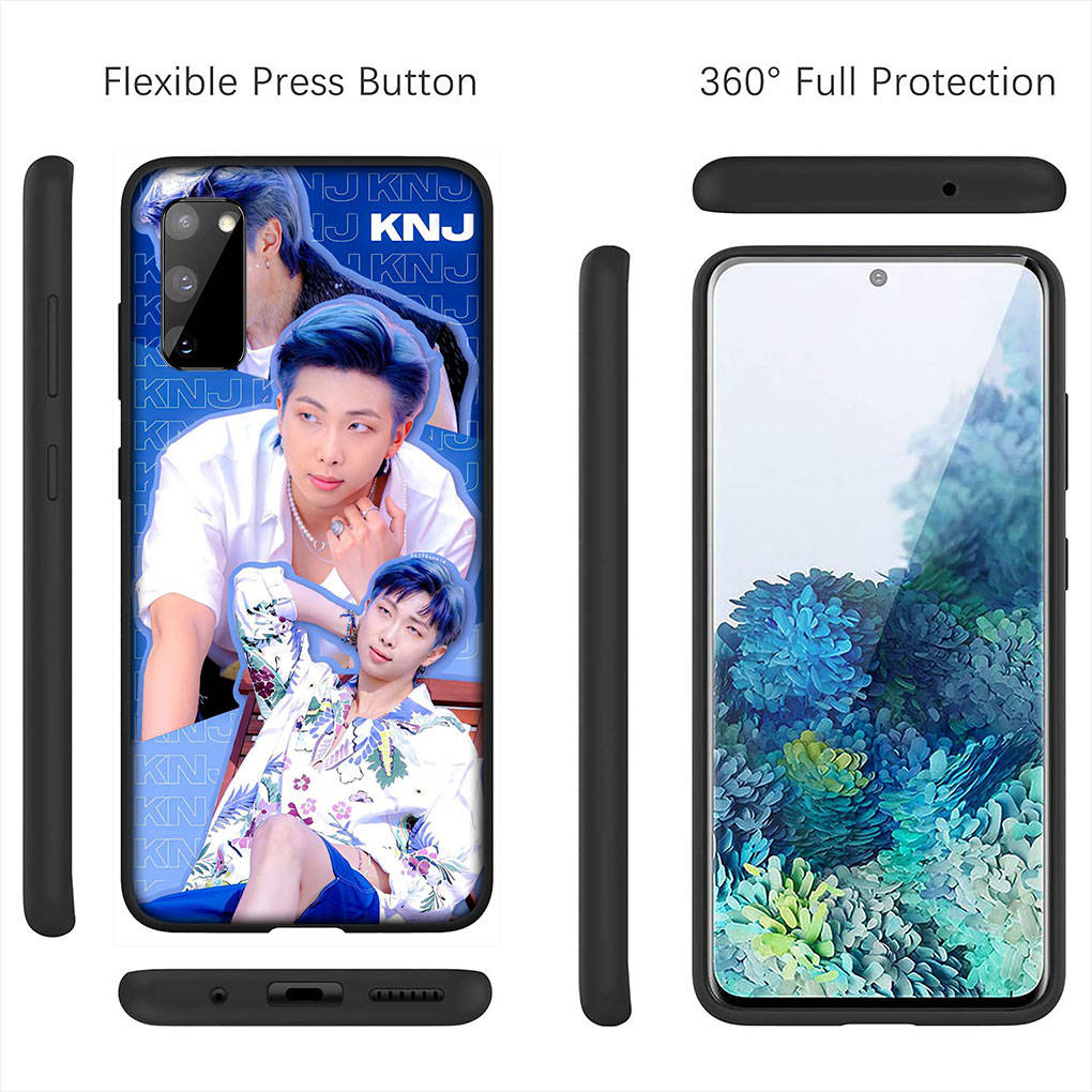 Kryt na iPhone 16 15 Xiaomi Redmi Note 14 13 12 11 Pro Max X 8 9 16e Samsung Galaxy S25 S24 S23 Moto 14C 13C OPPO Huawei Nam joon Kim RM pouzdro na telefon