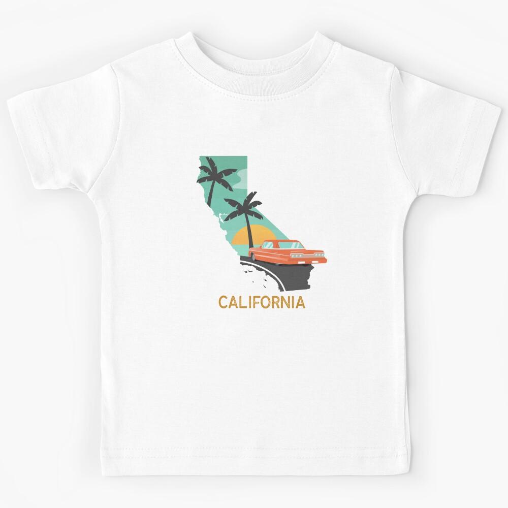 California Trend Lowrider California State Kids T-Shirt 130