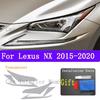 For Lexus NX 2015 2017 2018-  Car Exterior Headlight Anti-scratch Front Lamp Tint TPU Protective Film Cover Repair Accessori