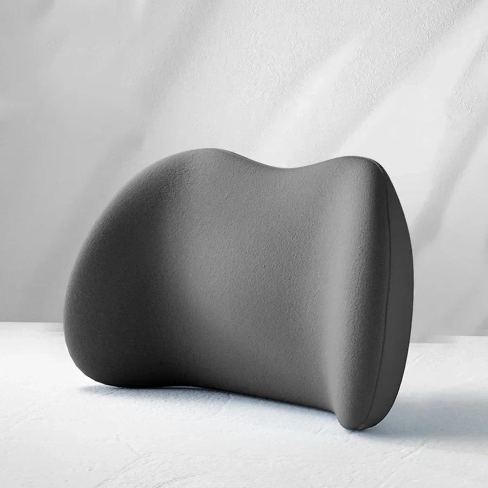 Supporto lombare per poggiatesta dell'auto in memory foam Supporto lombare vertebrale Cuscino per collo per auto Cuscino per schiena Accessori interni per auto da ufficio