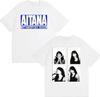 Singer Aitana Met Amorfosis Season Cover Print Unisex Fashion Aesthetic Loose Pure Cotton Women And Unisex Fashion TShirt