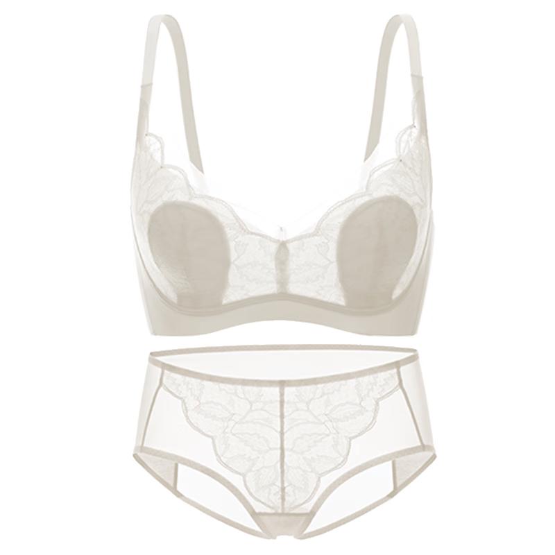 Aimer Oxygen Petals Wire-Free Lace Bra & Panty Set B85