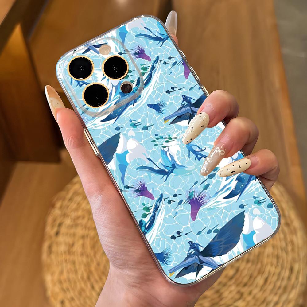 Avatar Film Phone Case For IPhone 17 16 Pro Max 15 14 13 11 12 Mini Xs X Xr 7 8 Plus Se Transparent Cover