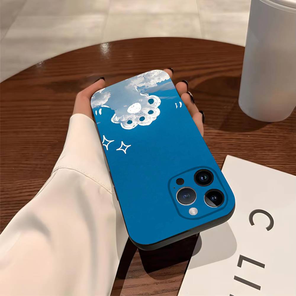 

Lines in the Sky Phone Case for iPhone 17,16,15,14,13,12,11,Pro,X,Xs,Max,Plus Shockproof Cover iPhone16promax