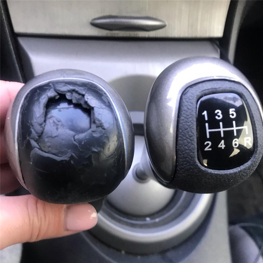 6 Speed Shifter Manual Gear Stick Shift Knob For Honda Civic DX EX LX 2006-2011