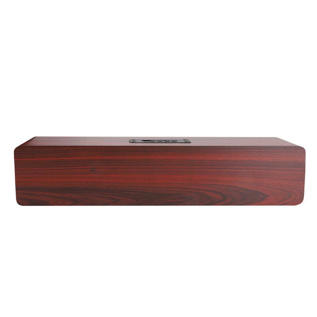 12W W8 Wooden Bluetooth Sound Tyrant TV Speaker Support Plug In Card / FM / Receiving Voice Prompts Wireless Bluetooth Speaker