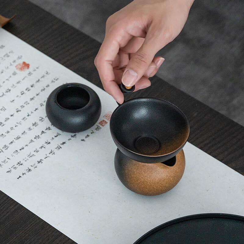 Edenus Autumn Mountain Glaze Kung Fu Tea Set