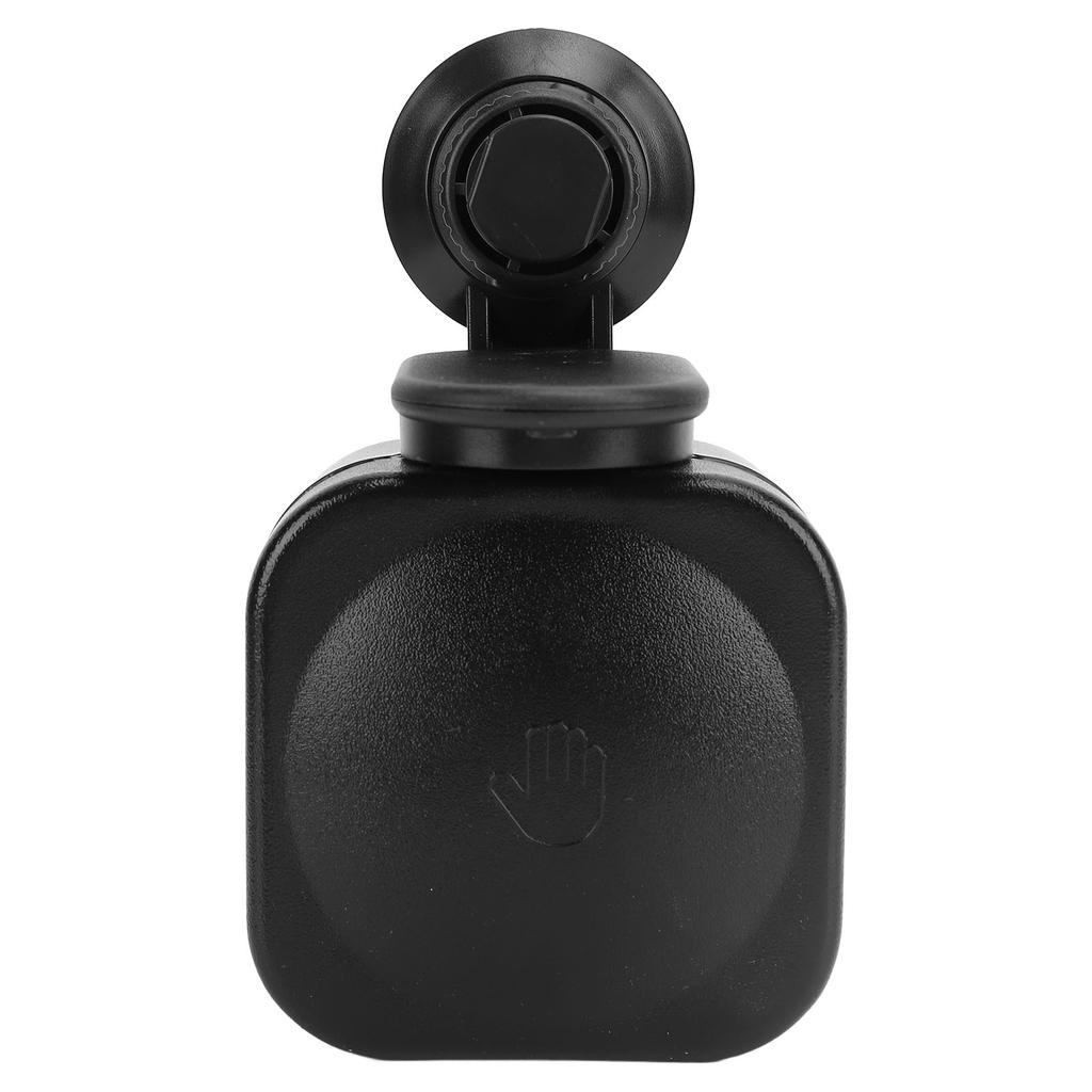Dispenser Sapone Liquido con Ventosa Senza Foratura Portata 3KG Montaggio a Parete in Plastica Flacone a Pressione per Lavandini di Bagno e Cucina