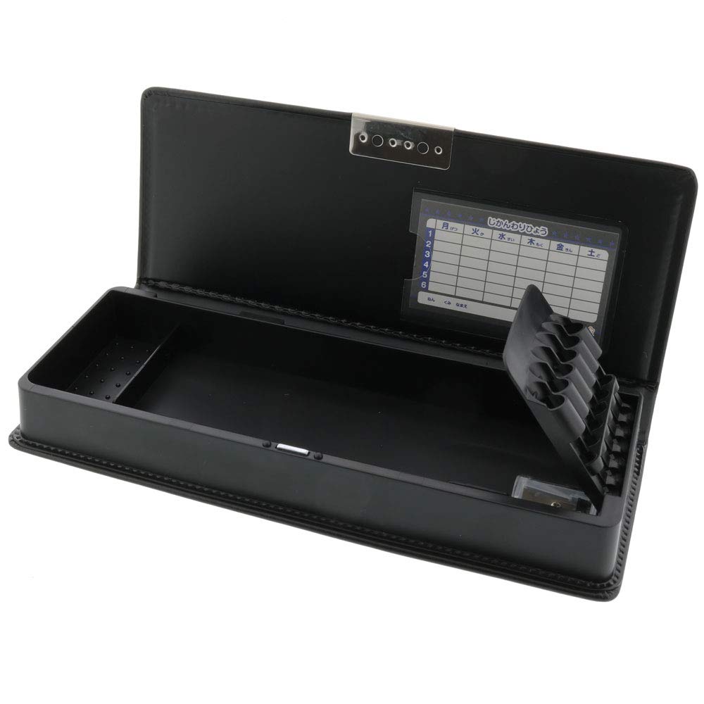 Sunstar Stationery Yokopita Compact Pencil S1312855 Case, Single, Black,