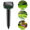 4PCS Solar Animal Repellant Continuous 24-Hour Protection Ultrasonic Flash Bird Outdoor Garden Repellers
